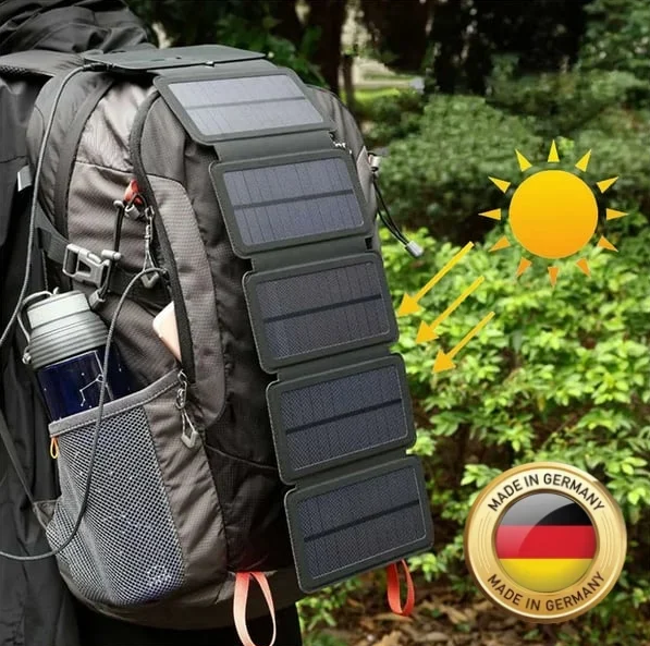 EasySolveTools™ Portable Folding Solar Charging Panel