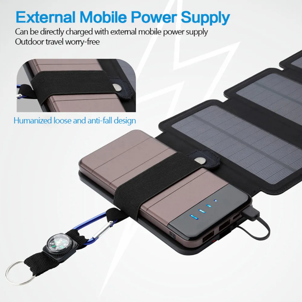 EasySolveTools™ Portable Folding Solar Charging Panel