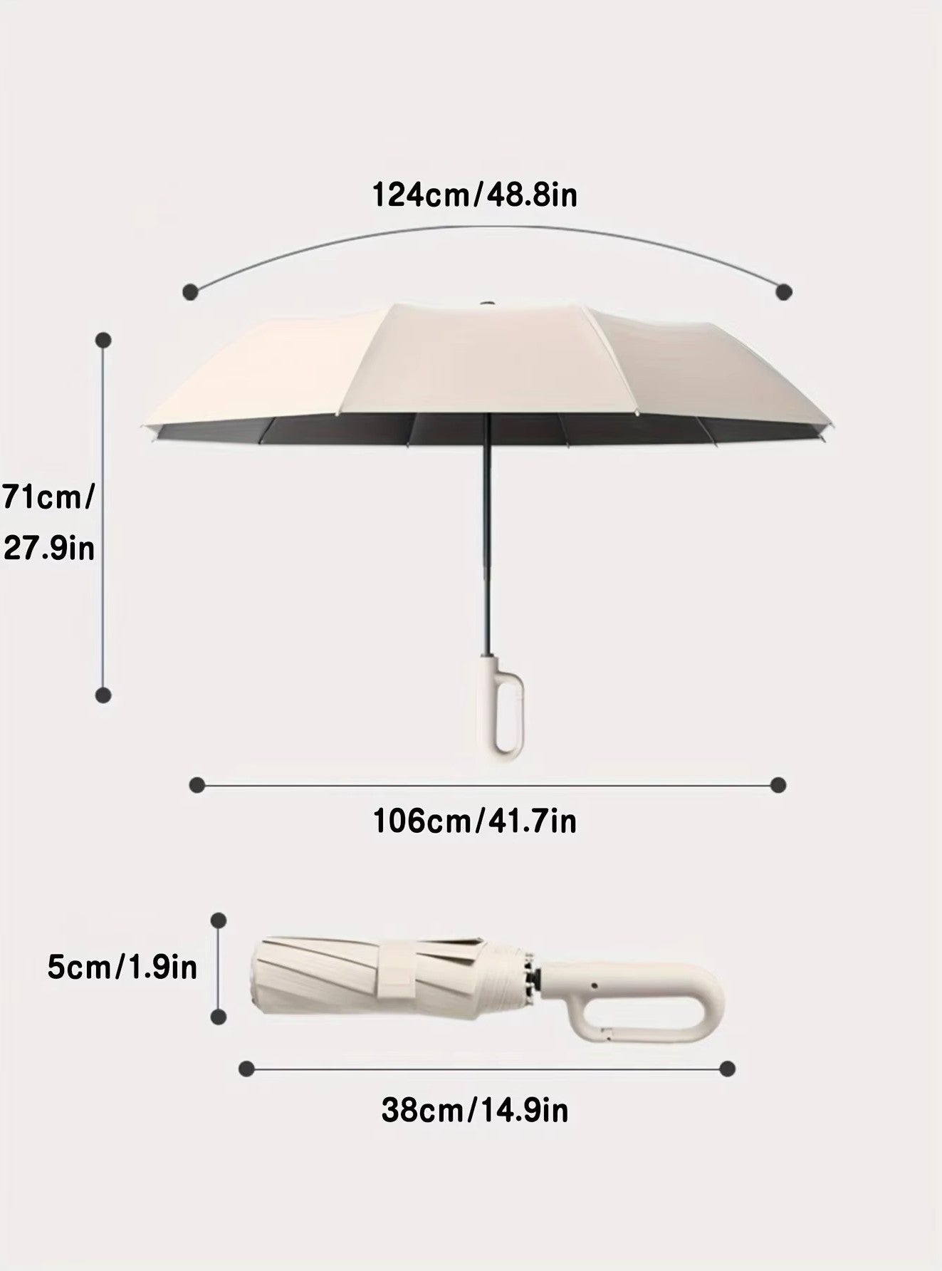 EasySolveTools™ Ring buckle Umbrella