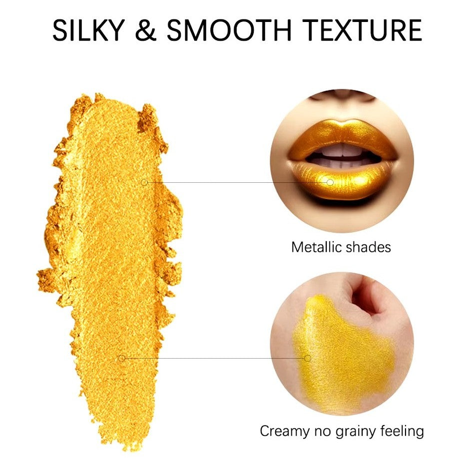 EasySolveTools™ Gold Waterproof Lipstick