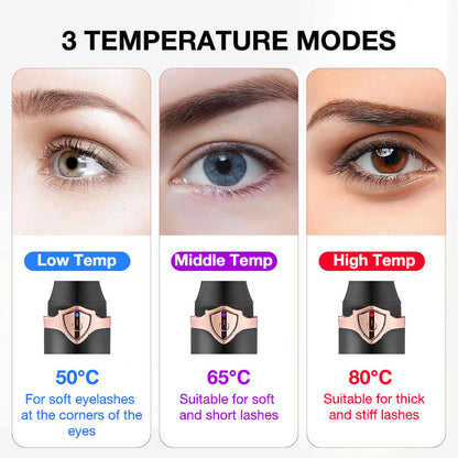 EasySolveTools™ Portable Heated Eyelash Curler