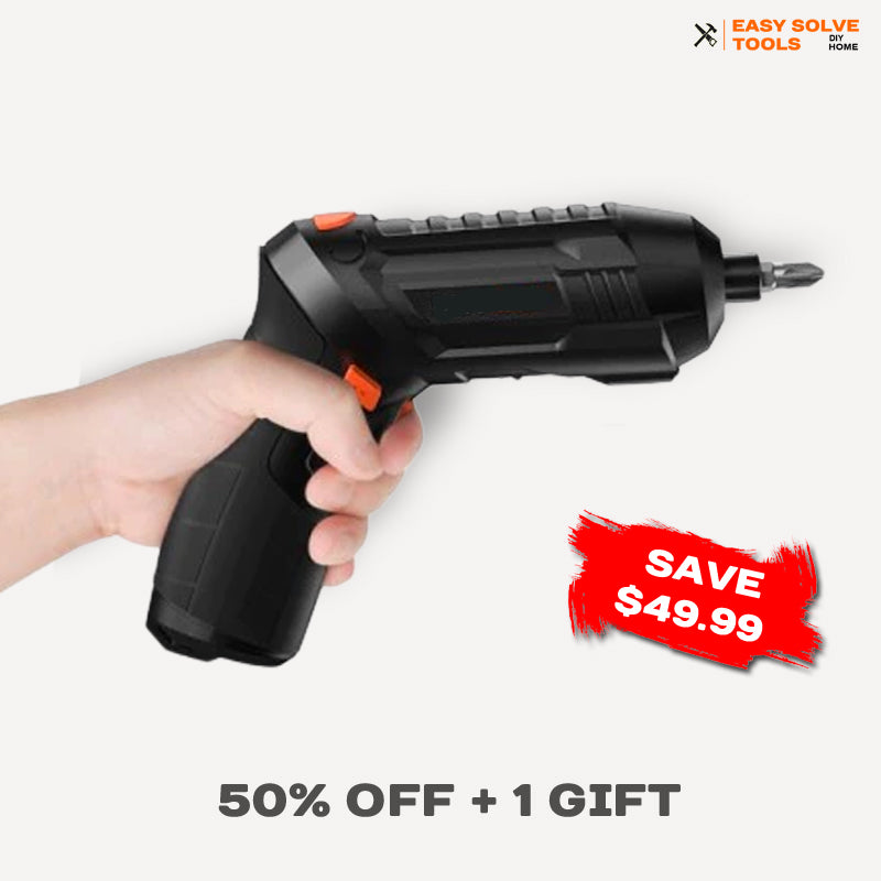 EasySolveTools™ Rechargeable Mini Cordless Screwdriver